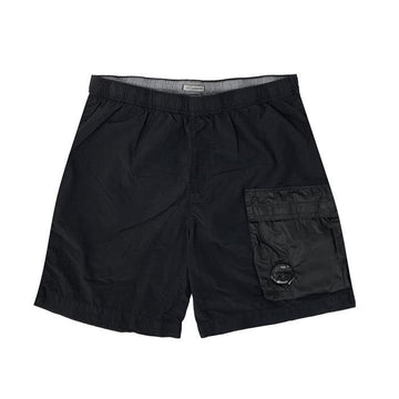 CP COMPANY Linsen Wappen Flache Nylon Cargo Schwimmshorts 157406142
