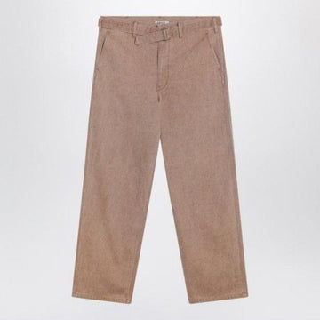AURALEE Gebrauchter Canvas Gürtelhose Lichtbraun A24AP03HG 151054023