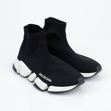 BALENCIAGA Speed 2.0 Trainer Schwarz Strick Weiß Sohle 157203497