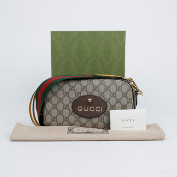 Gucci Neo Vintage GG Supreme Canvas Messenger Bag 157203628