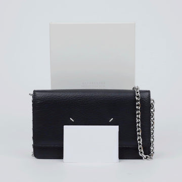 MAISON MARGIELA Stitch Ketten Brieftasche Schwarz 157205023