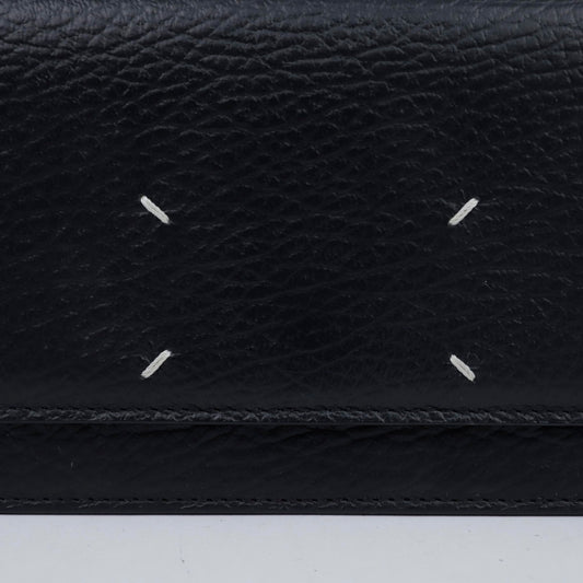MAISON MARGIELA Stitch Ketten Brieftasche Schwarz 157205023 [P]