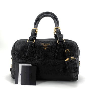 PRADA Boston Bag aus Vitello Leder 157408032