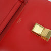 CELINE ミディアム レザー クラシック ボックス ショルダーバッグ レッド 157290623 [P]