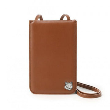 MAISON KITSUNE Fuchs Kopf Hals Tasche MM05340LC0043 P298 151061392