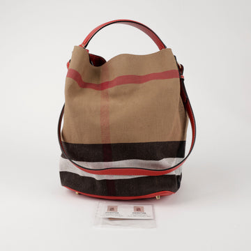BURBERRY アシュビー ミディアム ホーボートートショルダーバッグ 3945728 157120675