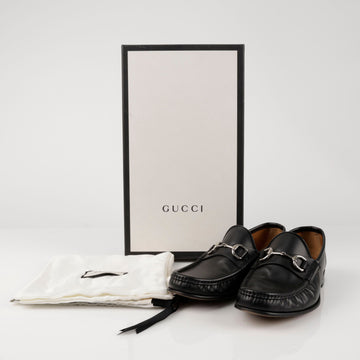 Gucci Horsebit Loafers Black 157203273