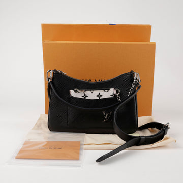 Louis Vuitton Epi Leather Shoulder Bag Black 157221781