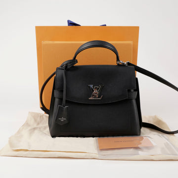 LOUIS VUITTON Ever BB Leder Tragetasche Schwarz 157221836