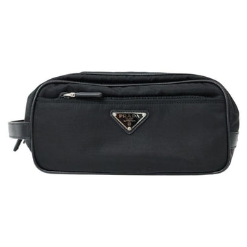 Prada Nylon Saffiano Triangle Logo Men's Clutch 2NA819 2DMH F0002 157408825