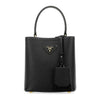 Prada Saffiano Double Small Bucket Bag Black 1BA217 2ERX F0002 68246330 [P]