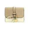 CHLOE アルファベットロゴミニ財布 ベージュ/イエロー CHC23AP945K84 96J 56954449 [P]