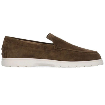 TODS Pebble Tab Wildleder Slipper Braun XXM59K00040 RE0 S818 55909924