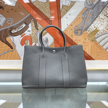 HERMES Gartenparty 30 Gris Mége H051568 157409165