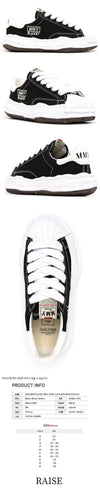 Maison Mihara Yasuhiro Blake Canvas Low Top Sneakers A08FW735 60449556 [P]