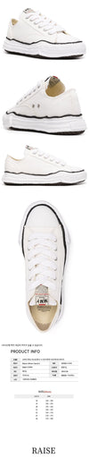 Maison Mihara Yasuhiro OG Sole Canvas Sneakers White A01FW702 57885443 [P]