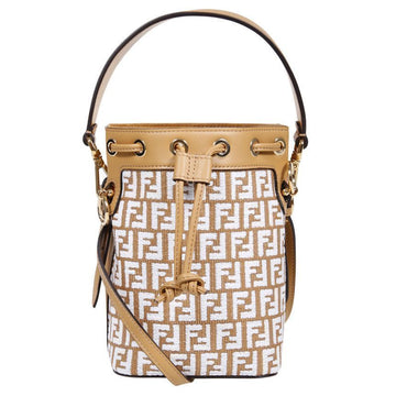 Fendi Montrez Mini Raffia Bucket Bag 8BS010 AQ19 F1MB1 59864098 [P]