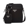 Prada Triangular Logo Tessuto Messenger Bag 2VH112 2DMH F0002 51452581 [P]