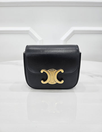 Celine Mini Claude Shiny Calfskin 10I513DPV 156980213 [P]