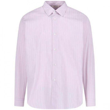 Auralee CLOTH STRIPE SHIRT SAX BLUE A24AS01SS 152201928