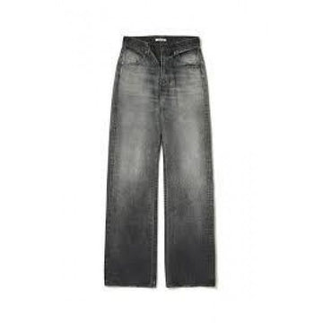 Auralee Selvedge Faded Heavy Denim Pants Black Faded A24AP03DH 152201976