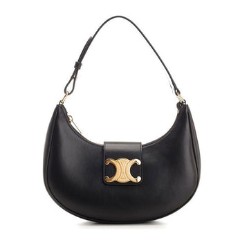 CELINE Triope Ava Medium Schultertasche Schwarz 38NO 63708552