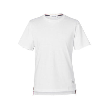 THOM BROWNE Relaxed Fit T-Shirt mit seitlichem Schlitz MJS067A 00042 100 48463462