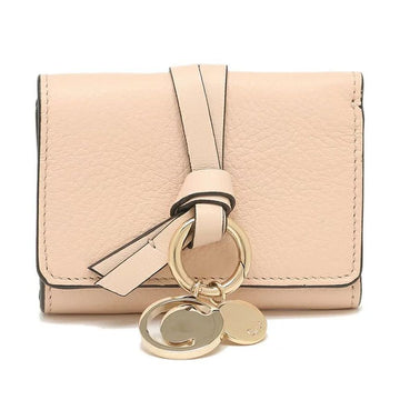 Chloe 23SS Alphabet Mini Coin Wallet Pink CHC21WP946F57 6J5 44749398