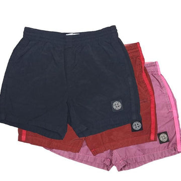 STONE ISLAND ナイロンメタル ビーチパンツ 157410580