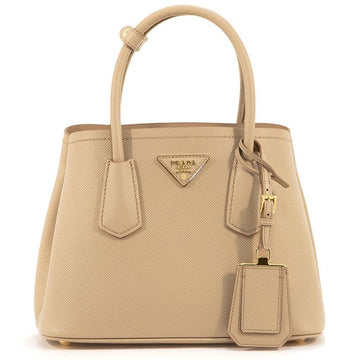 PRADA Logo Saffiano Double Tote/Shoulder Bag 1BG443 2A4A F0036 68246327
