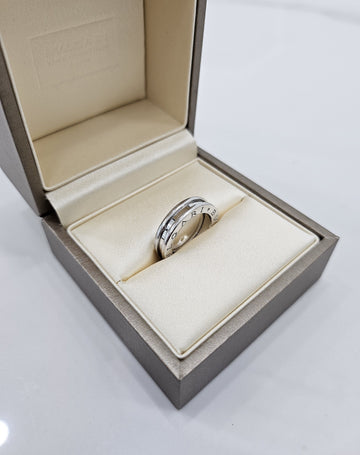 BULGARI ビゼロワン 1バンド ホワイトゴールド 48号 8サイズ 157166759 [P]
