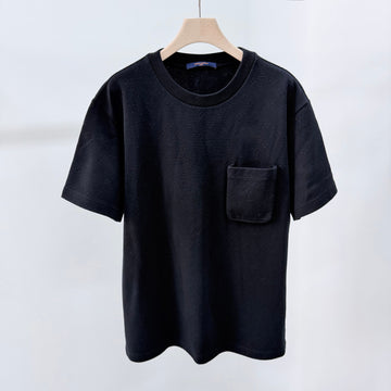 LOUIS VUITTON 3D Monogram Pocket T-Shirt Schwarz 157412693