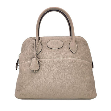 HERMES ボリード31 シルバー刻印 グレー 157414117