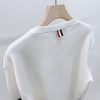 THOM BROWNE Milano Stitch Strickpullover Weiß 157414223 [P]