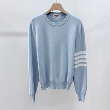 Thom Browne Diagonal Armband Milano Stitch Knit Light Blue 157414248