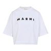 Marni Boxy T-Shirt with Logo Detail 157416270 [P]