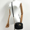 GUCCI Matelassé GG Kamera Bag Crossbody Schwarz 157416621 [P]