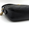 GUCCI Matelassé GG Kamera Bag Crossbody Schwarz 157416621 [P]