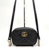 GUCCI Matelassé GG Kamera Bag Crossbody Schwarz 157416621 [P]