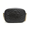 GUCCI Matelassé GG Kamera Bag Crossbody Schwarz 157416621 [P]