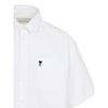 AMI Cotton Oversized Shirt with Embroidery 157417357 [P]
