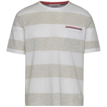 Thom Browne Pocket RWB Trimming Rugby Stripe T-Shirt 157417891