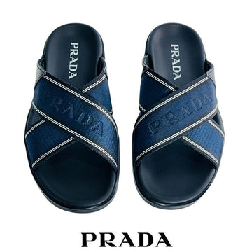 PRADA Cross-Strap Herren Slide Slipper 2X3032 3L74 156051319