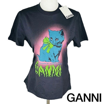 GANNI ロゴ レディース Tシャツ 155901733
