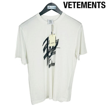 VETEMENTS Herren T-Shirt kurzarm Weiß USS197051 PIG 100% original 157424044