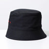 Marni Embroidered Logo Black Gabardine Bucket Hat 157447875 [P]
