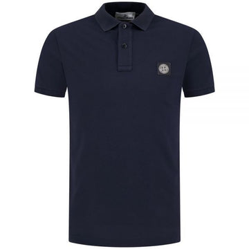 Stone Island Organic Cotton Pique With Stretch Slim-Fit Short-Sleeve Polo 157451792