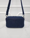 Bottega Veneta Indigo Blue Denim Camera Bag 755353 155526762 [P]