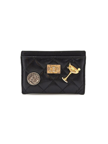 CHANEL Quilted Cardholder 24 Series Condition B+ 157455646