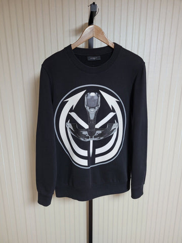GIVENCHY Iron Man Logo Druck Sweatshirt [XS] 157456455